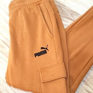 PumaTan,comfy new Condition Joggers,streetwear Men Large